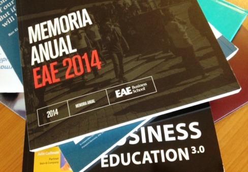 EAE presentó su memoria del curso académico 2014