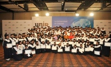 En 2014 la UNIR celebró la primera graduación en Colombia