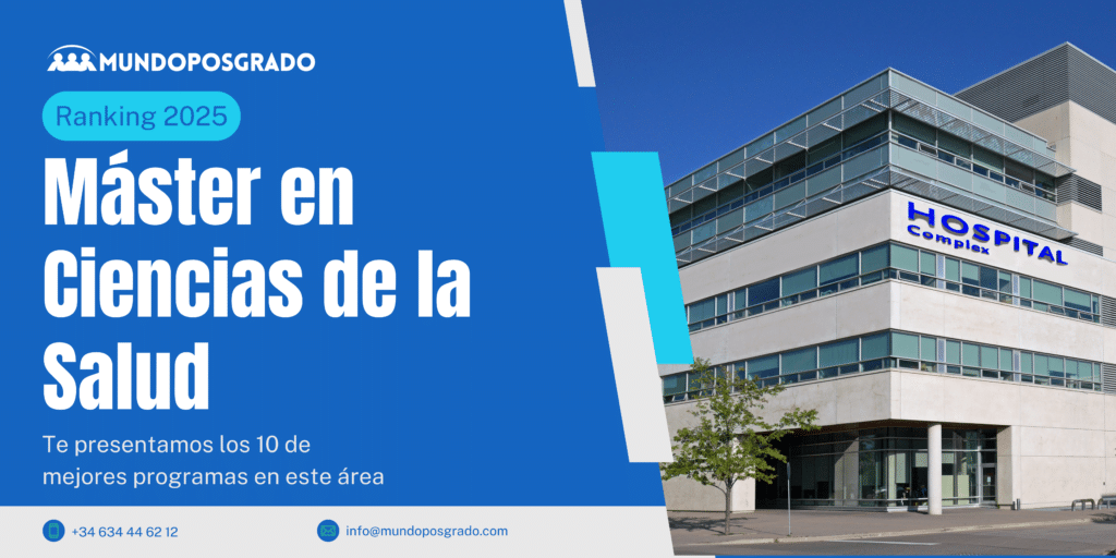 Ranking 2025 Máster en Ciencias de la Salud